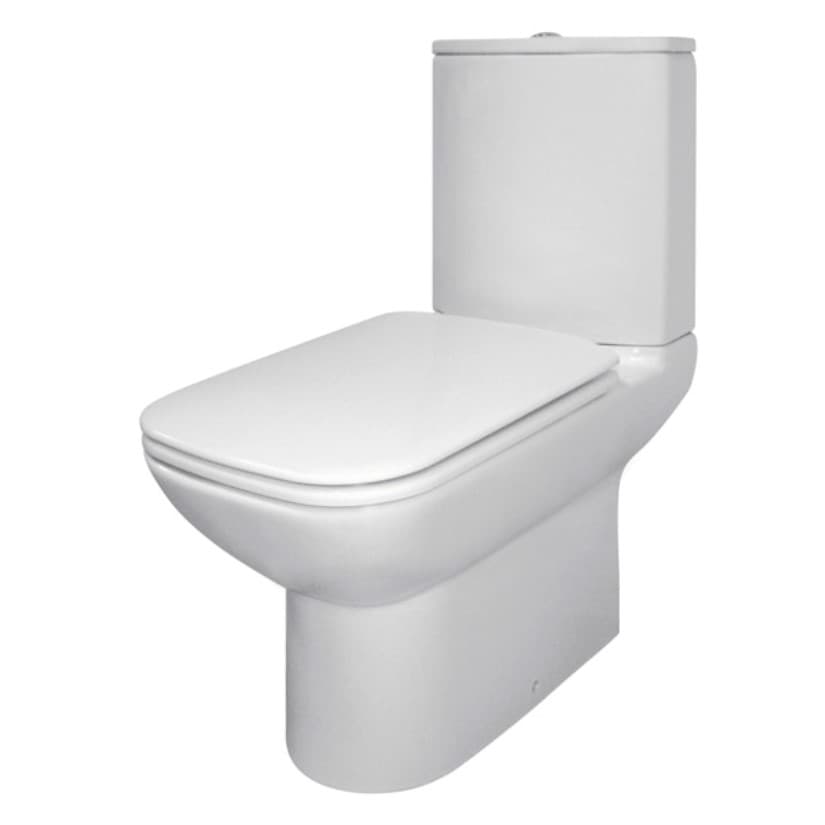 Bacera Wall-Hung WC with Soft-Close Seat (Rimless)