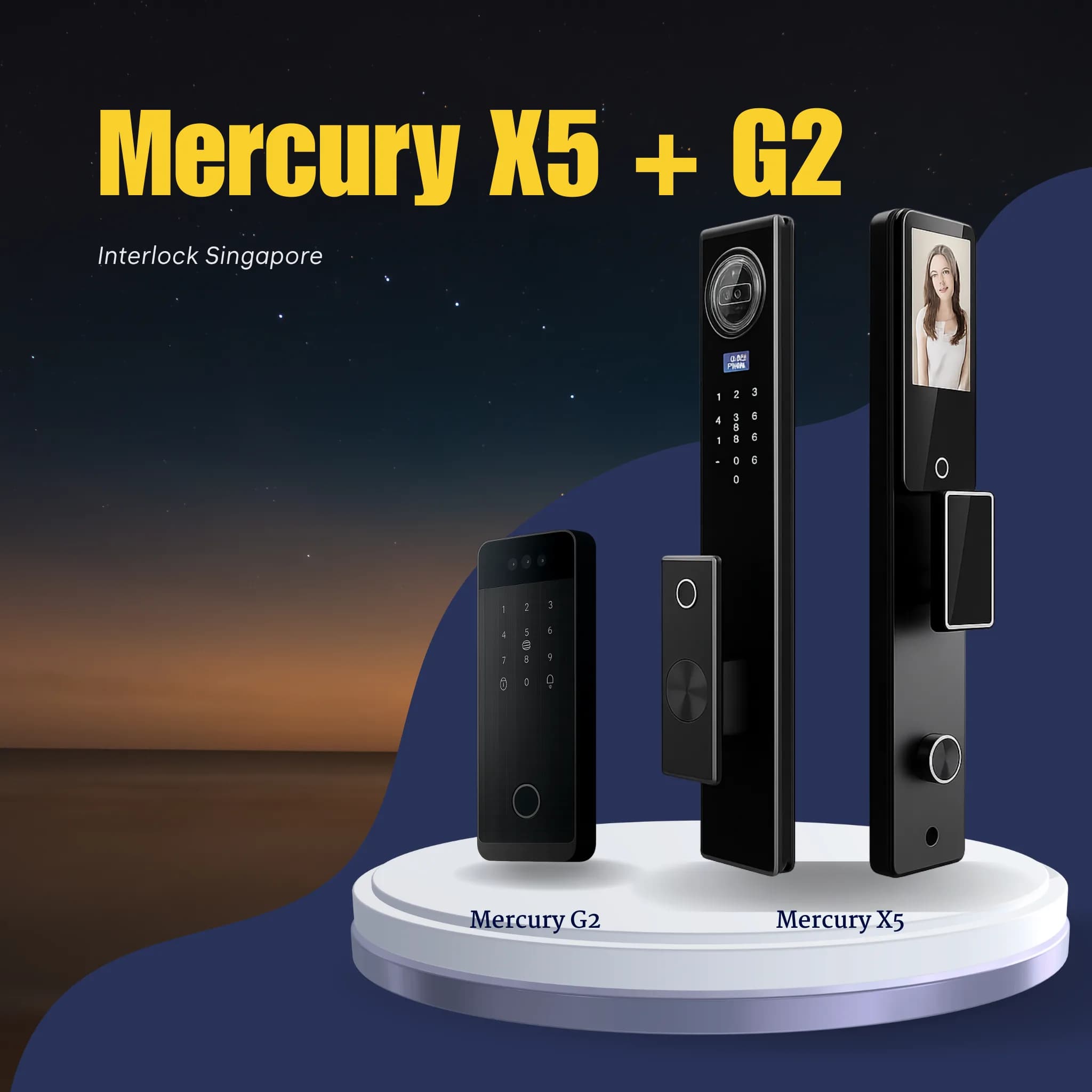 Interlock Mercury X5 G2 with Palm Vein Unlock