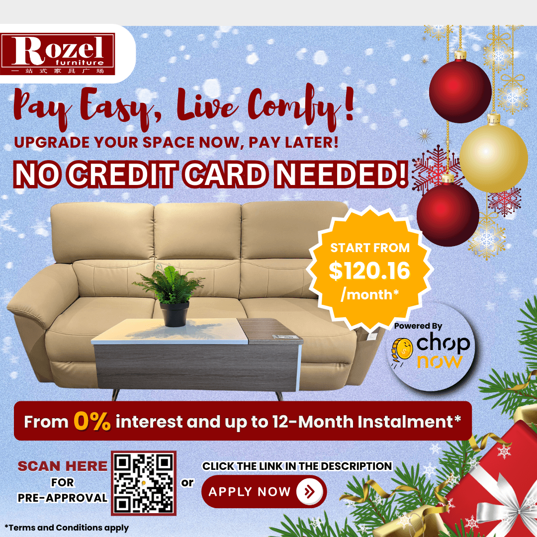 Rozel 3-Seater Sofa